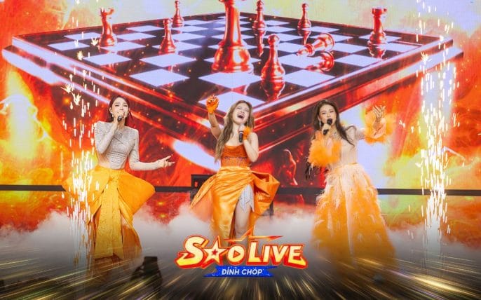 Ba ‘chị đẹp’ đốt cháy sân khấu Sao Live Đỉnh Chóp