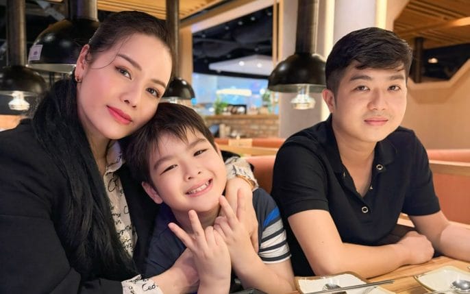 Nhật Kim Anh hội ngộ chồng cũ: Gia đình nhỏ ấm áp sau ly hôn